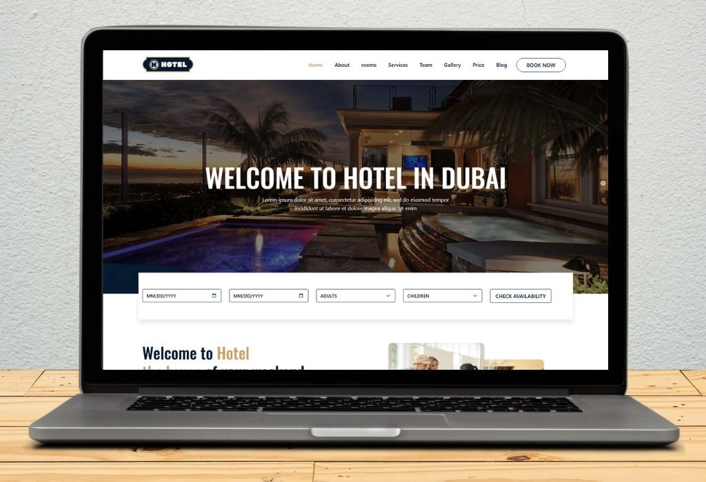 Hotel Booking Website