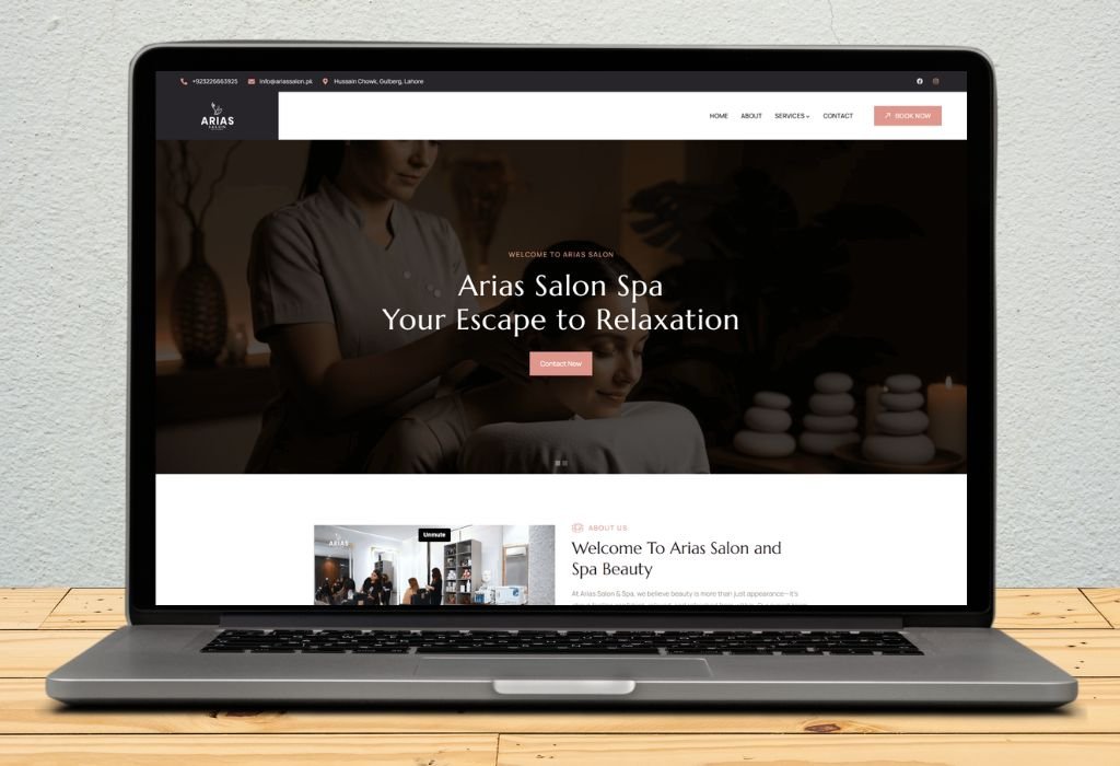Salon Website
